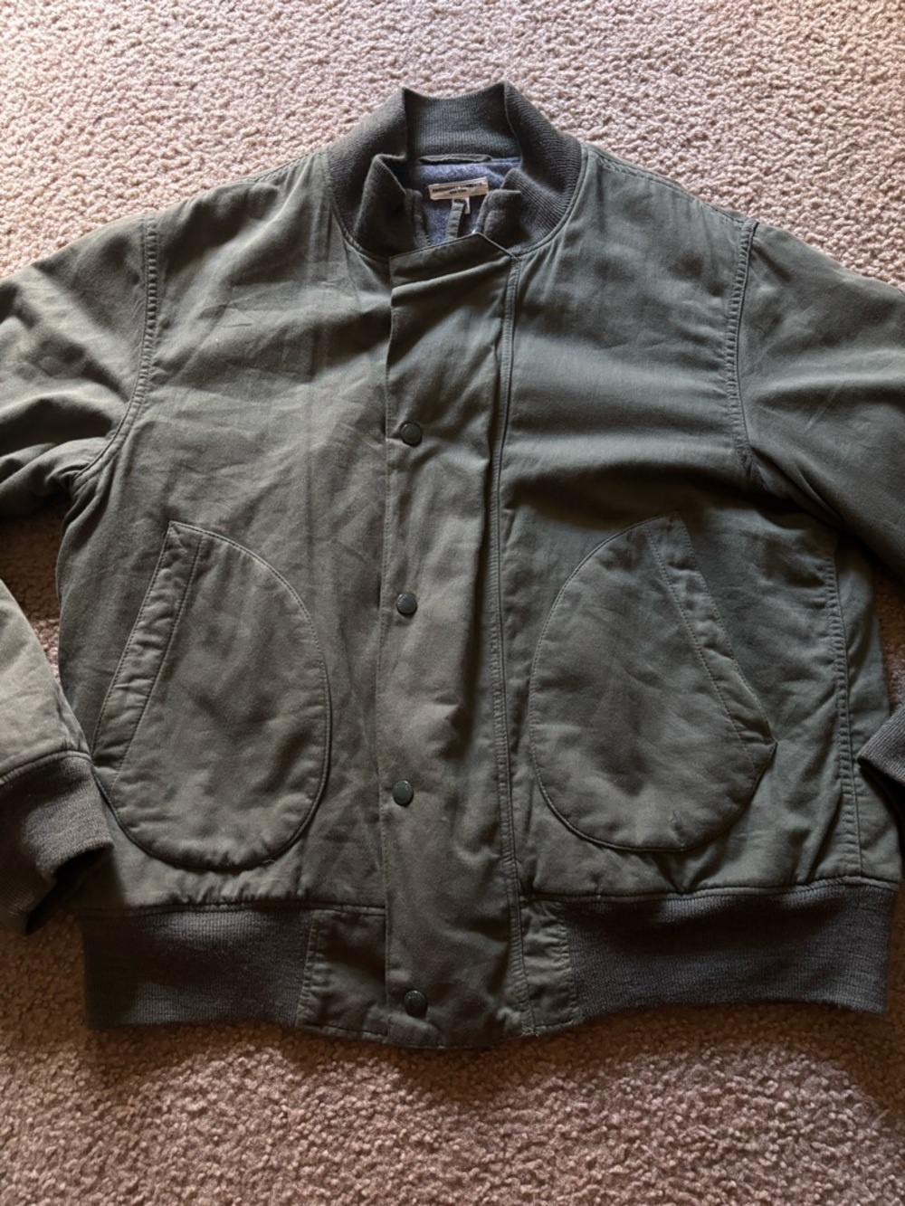 Engineered Garments Wool Military Deck Jacket Green Size L